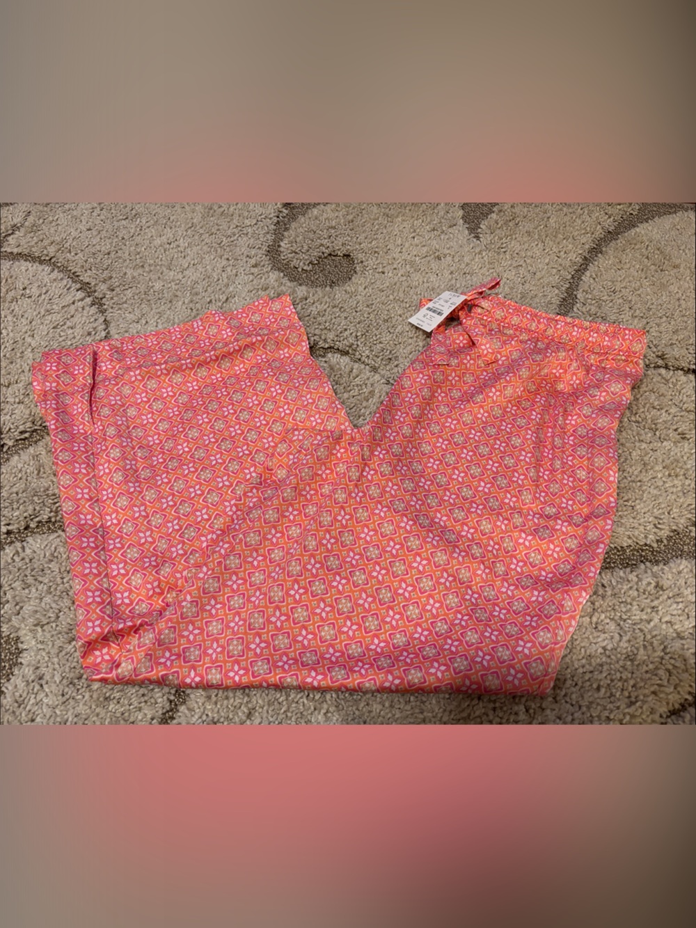 J. Crew Geometric Lounge Pajama Pants